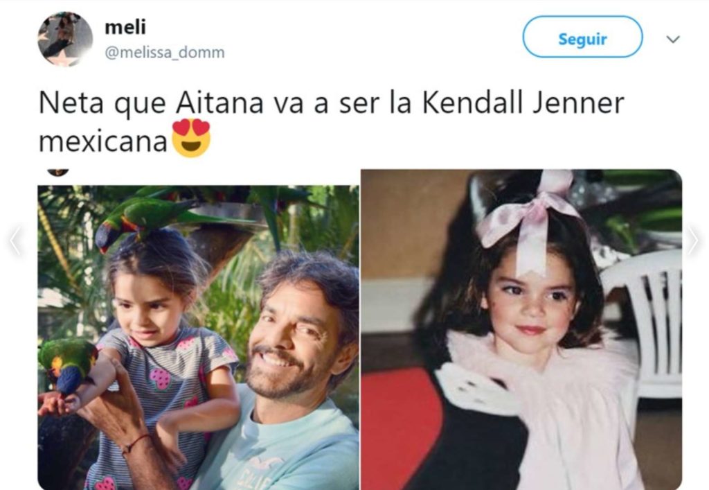 aitana derbez kendall jenner mexicana