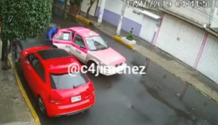 ladrones autopartes taxi