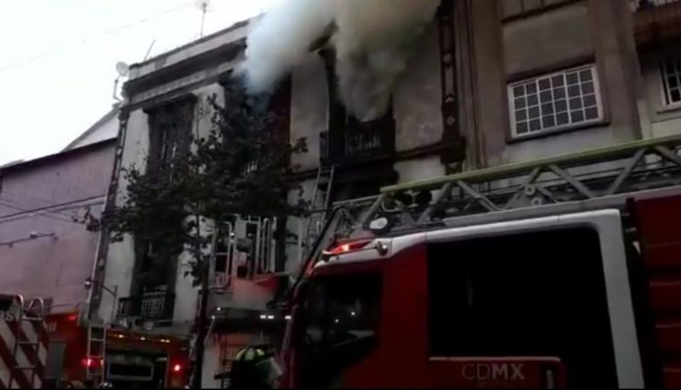 Incendio bodega centro histórico